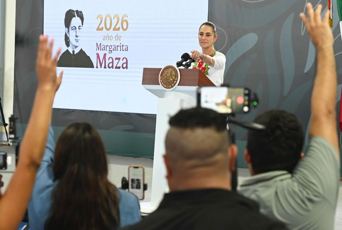 Claudia Sheinbaum en La Mañanera del Pueblo | Foto: Presidencia