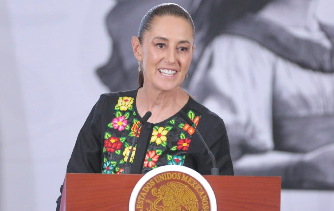 Sheinbaum llega a EU-para ver con Trump-partido final del Mundial-2026