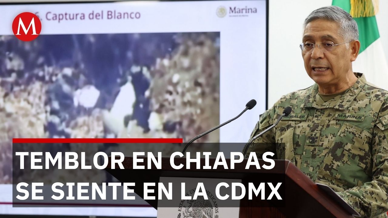¡Sin daños graves! Marina reporta saldo blanco tras sismo con epicentro en Chiapas