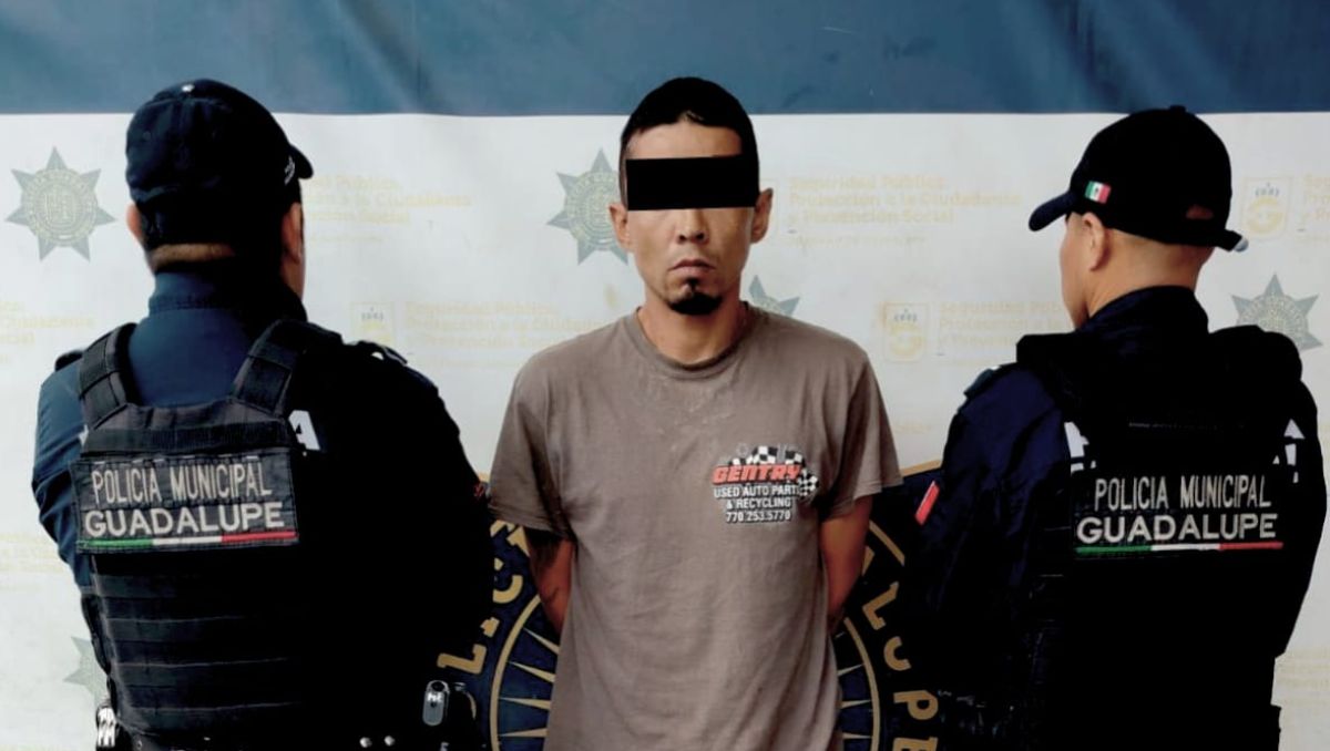 El hombre capturado fue puesto a disposición del Ministerio Público. | Especial