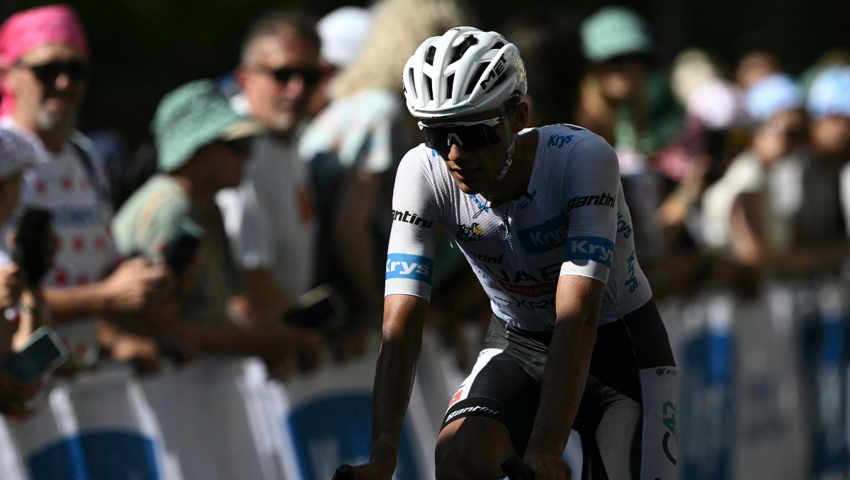 Isaac del Toro cae a la octava posición del Tour de Francia tras la Etapa 13 (AFP)