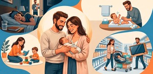 La llegada del primer bebé provoca una mezcla de emociones: desde amor y alegría, hasta miedo e incertidumbre.