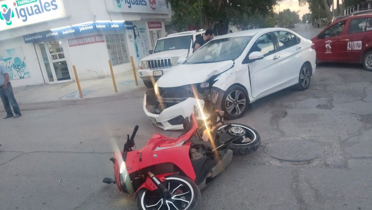 Ocurrió en la calle México 91 y Ávila Camacho de la colonia Cinco de Mayo. | Cortesía de Vialidad