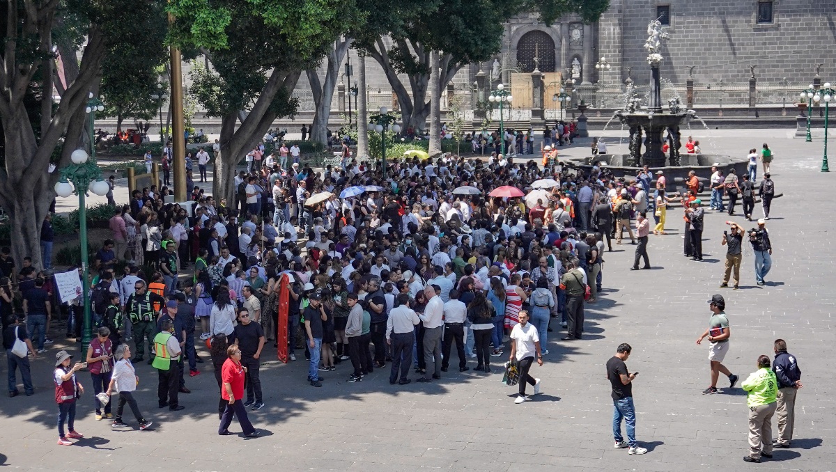Puebla descarta daños por sismo de 7.4 grados en Chiapas | EsImagen
