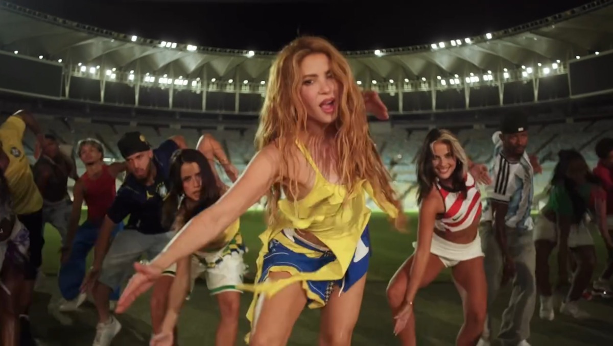 Shakira en el video musical de 'Da Dai' | Foto: Especial