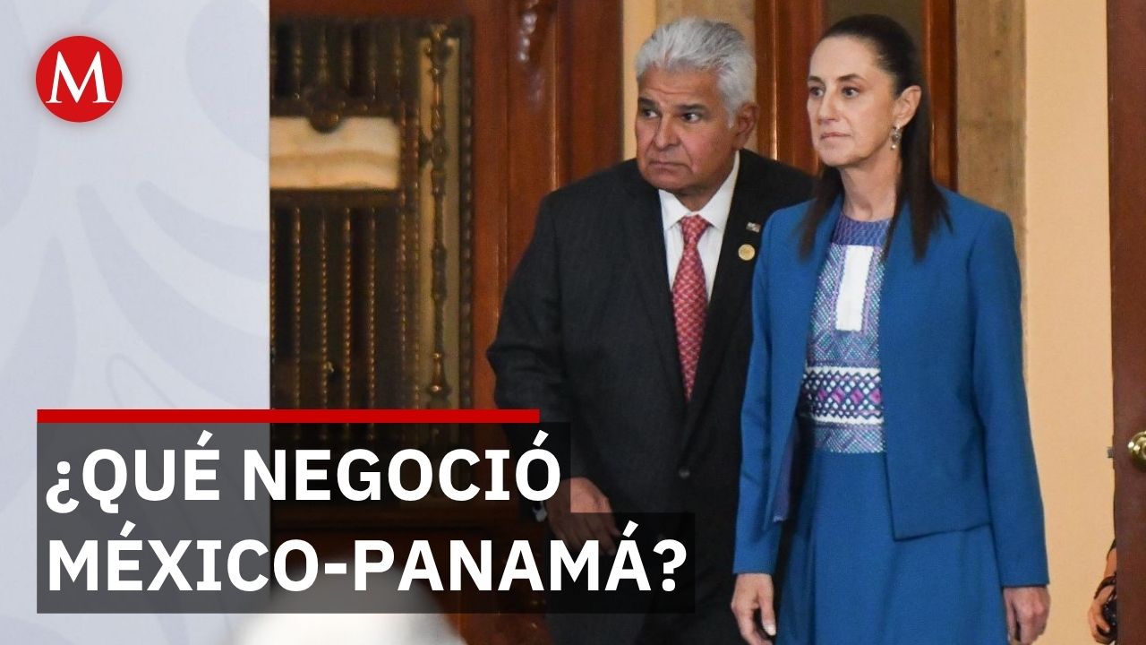 Sheinbaum destaca el trabajo de su homólogo de Panamá, José Raúl Mulino, tras reunión oficial