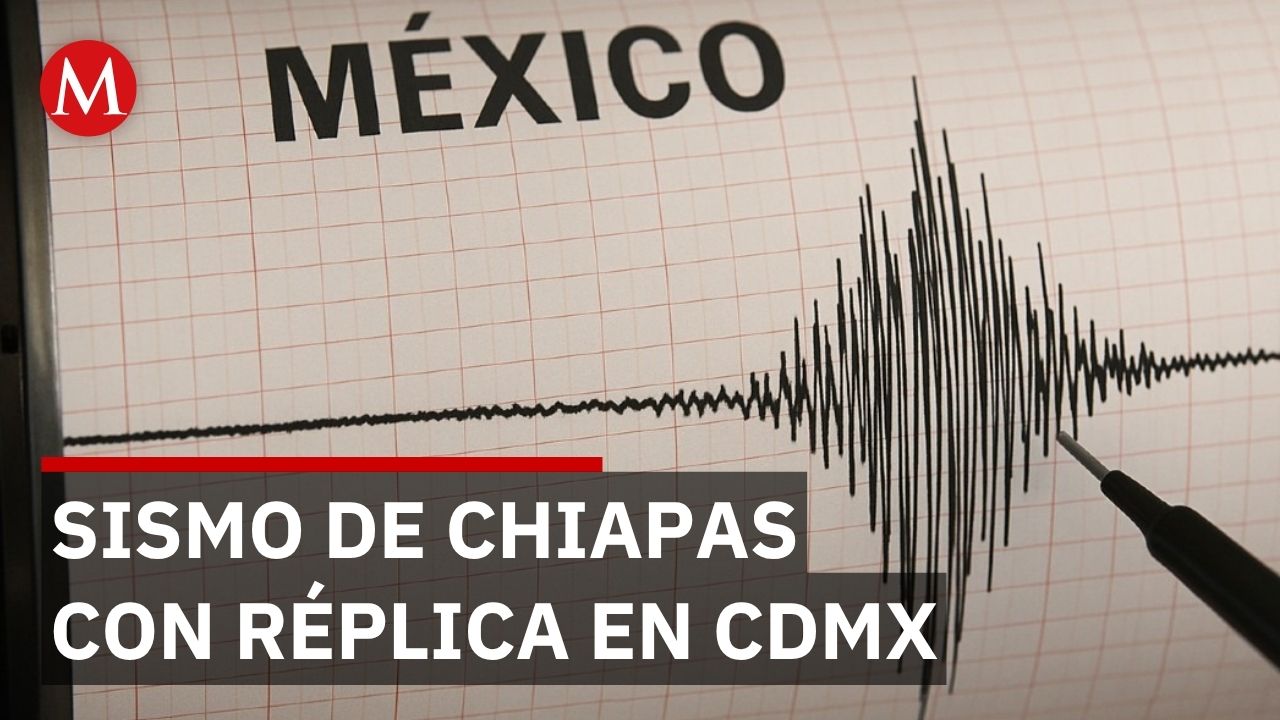 Sismo de magnitud 7.4 en Chiapas se percibe en CdMx pero alertas sísmicas no se activan