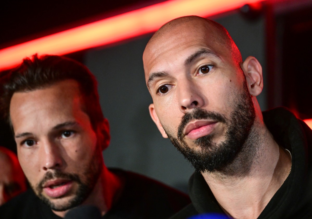 Arrestan a Andrew y Tristan Tate en Miami; Reino Unido solicita su extradición inmediata por delitos sexuales (Foto: AFP)