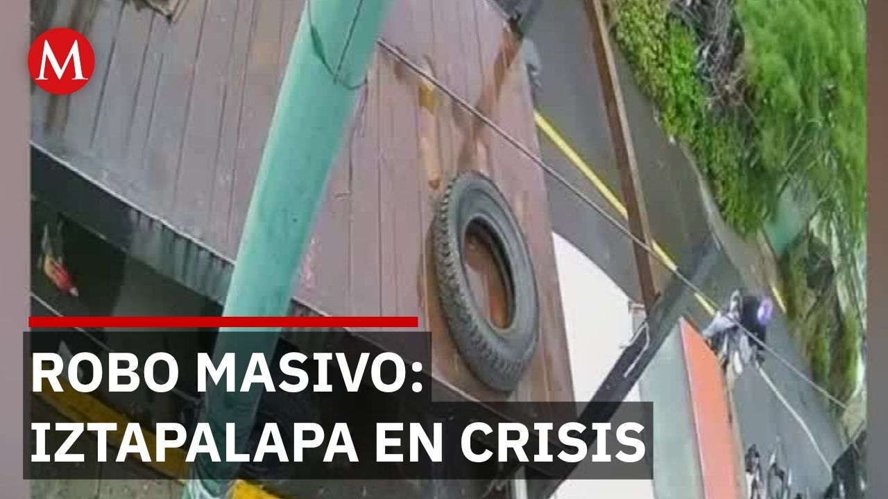 Autoridades prometen seguridad en Iztapalapa pero 2 de cada 10 motos robadas ocurren en la alcaldía