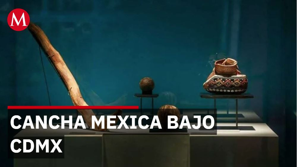 Descubren cancha de juego de pelota mexica donde Moctezuma jugó ante Cortés hace 500 años en CdMx