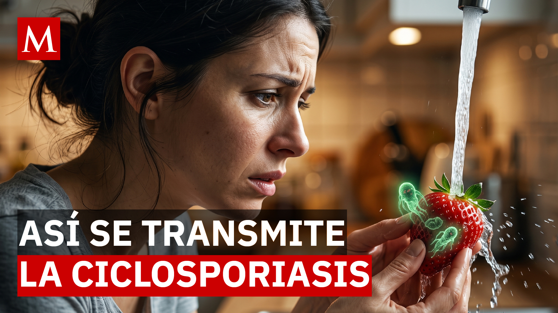 ¿Diarrea por semanas? Esto es todo lo que debes saber sobre la ciclosporiasis