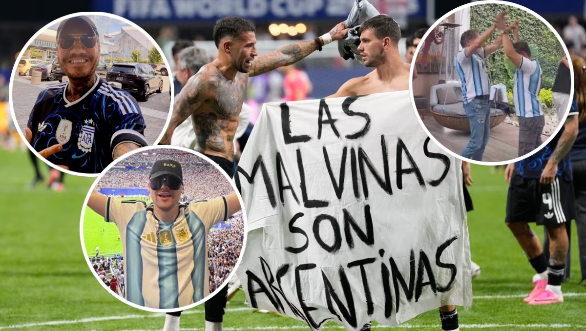 Famosos celebran el triunfo de Argentina | Foto: Especial