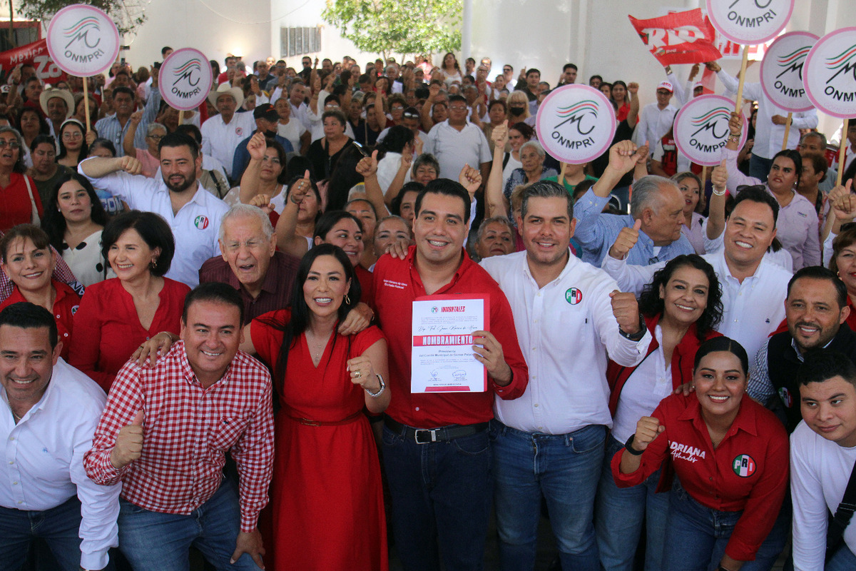 Juan Moreno asume dirigencia del PRI en Gómez Palacio. | Rolando Riestra.