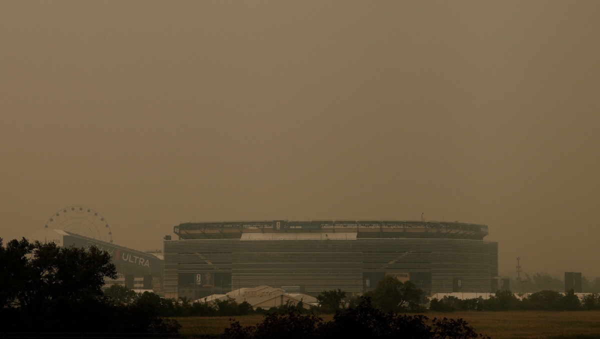 Las lluvias en Nueva Jersey podría mejorar la calidad del aire previo a la Final del Mundial 2026 (Reuters)