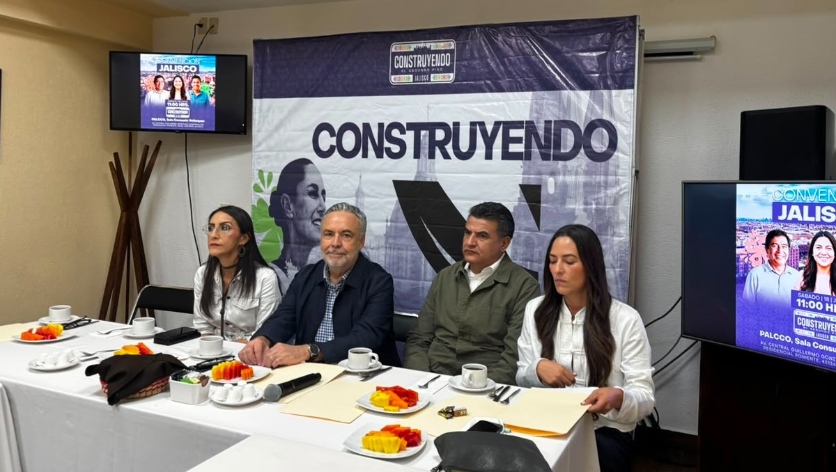 Morena realizó su convención nacional en Jalisco este sábado (Josefina Ruiz)