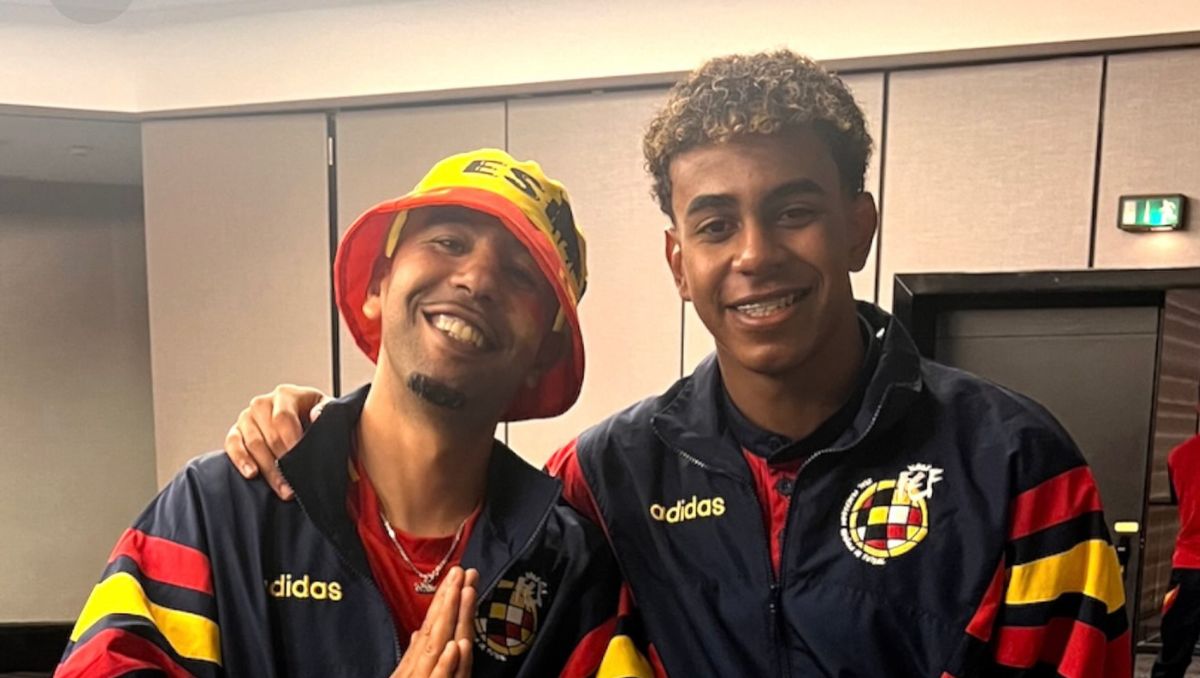 ¿Quiénes son los padres de Lamine Yamal? (Instagram @hustle_hard_304)