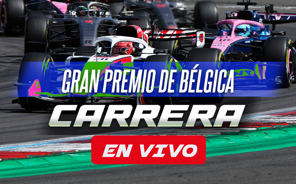 Gran Premio de Bélgica en vivo. Carrera de Checo Pérez Fórmula 1 2026