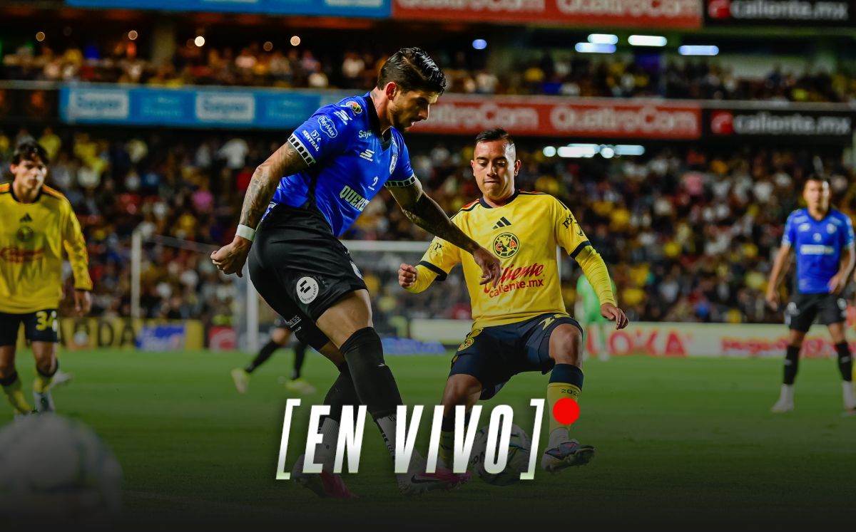 Querétaro vs América: Ver EN VIVO el Minuto a minuto del partido Apertura | Liga MX hoy (Imago7)