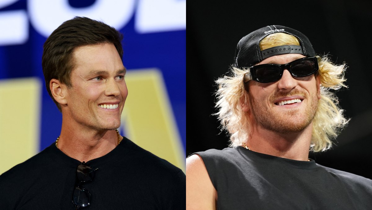 Tom Brady abofetea a Logan Paul en tenso encuentro en New York (AFP)
