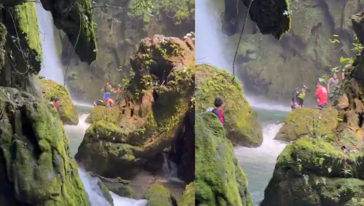 Videos captan el momento del rescate de la adolescente. | Especial