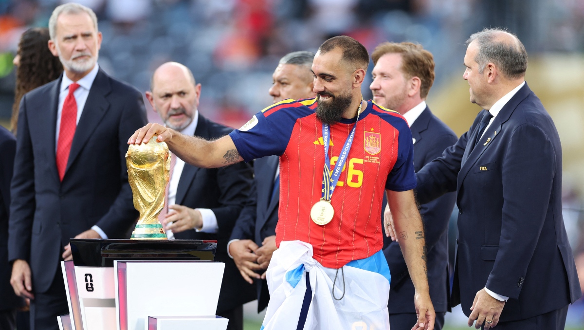 Borja Iglesias se convirtió en campeón del mundo después de que había abandonado a la Selección de España (AFP)