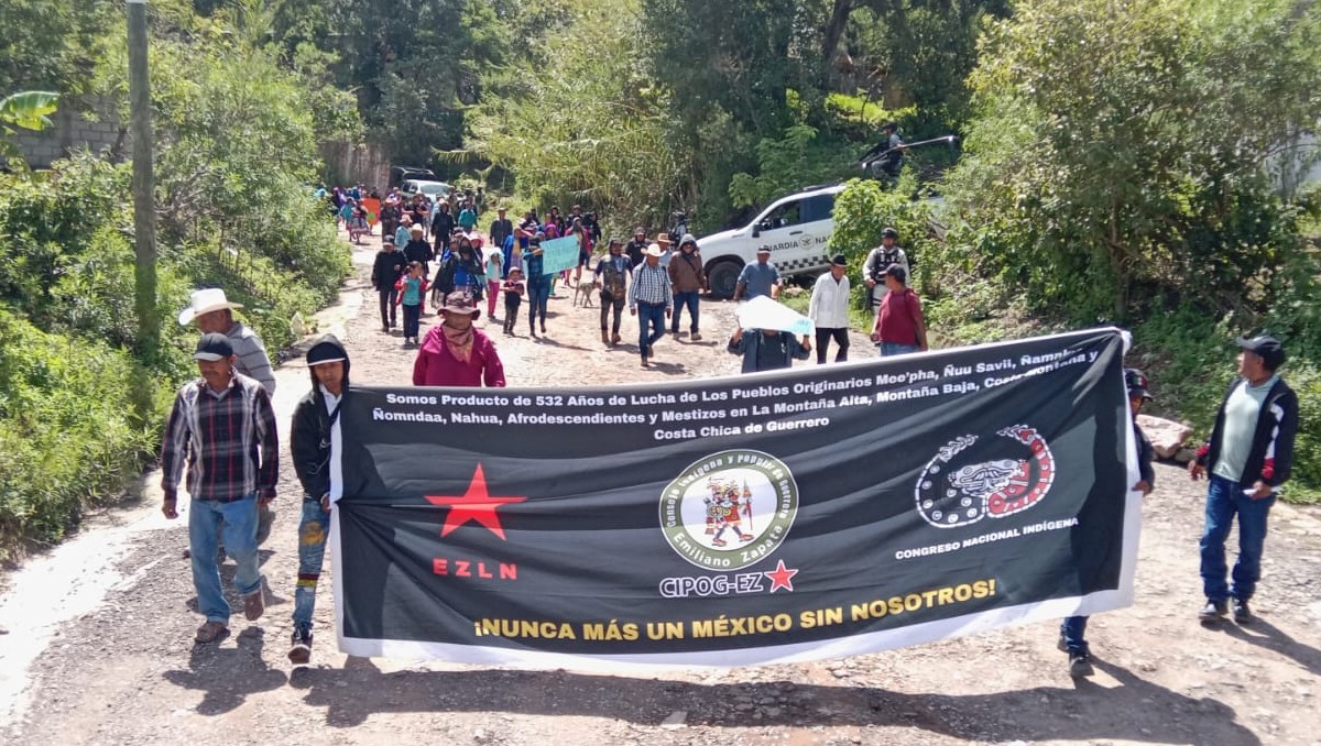 El CNI convocó a mítines y movilizaciones en el país y el extranjero tras la captura del activista Jesús Plácido Galindo. | Foto: Especial