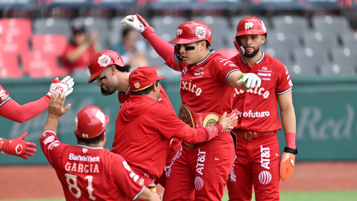 Diablos Rojos firma la segunda mejor racha de su historia en la Liga Mexicana de Beisbol (X: @DiablosRojosMX)