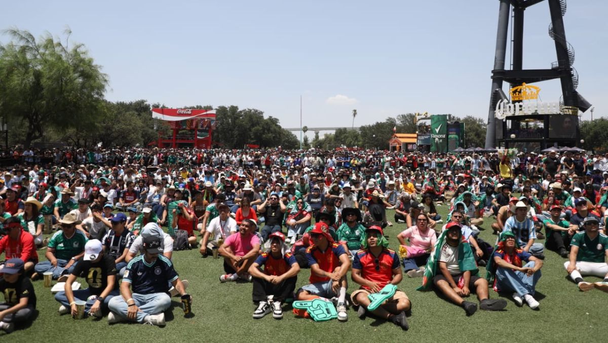 El Fan Fest en Parque Fundidora arrancó con poca asistencia para la final del Mundial | Luis Guerra