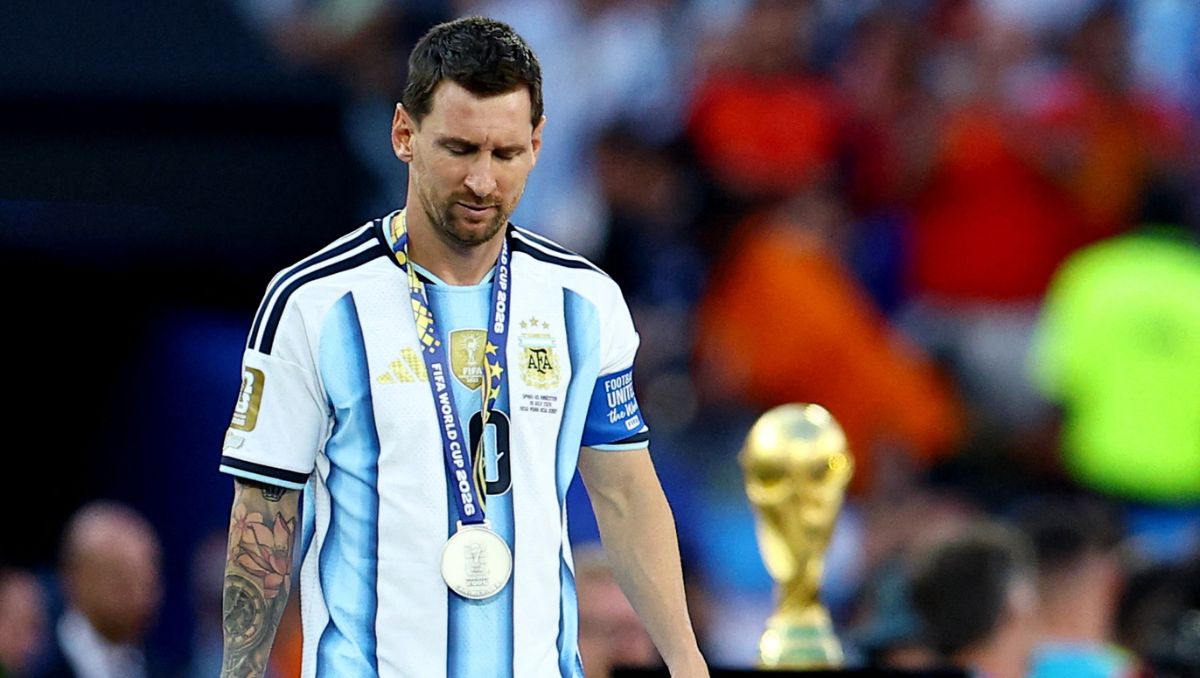 Lionel Messi se retira de la Selección de Argentina tras perder la Final del Mundial 2026 (Reuters)