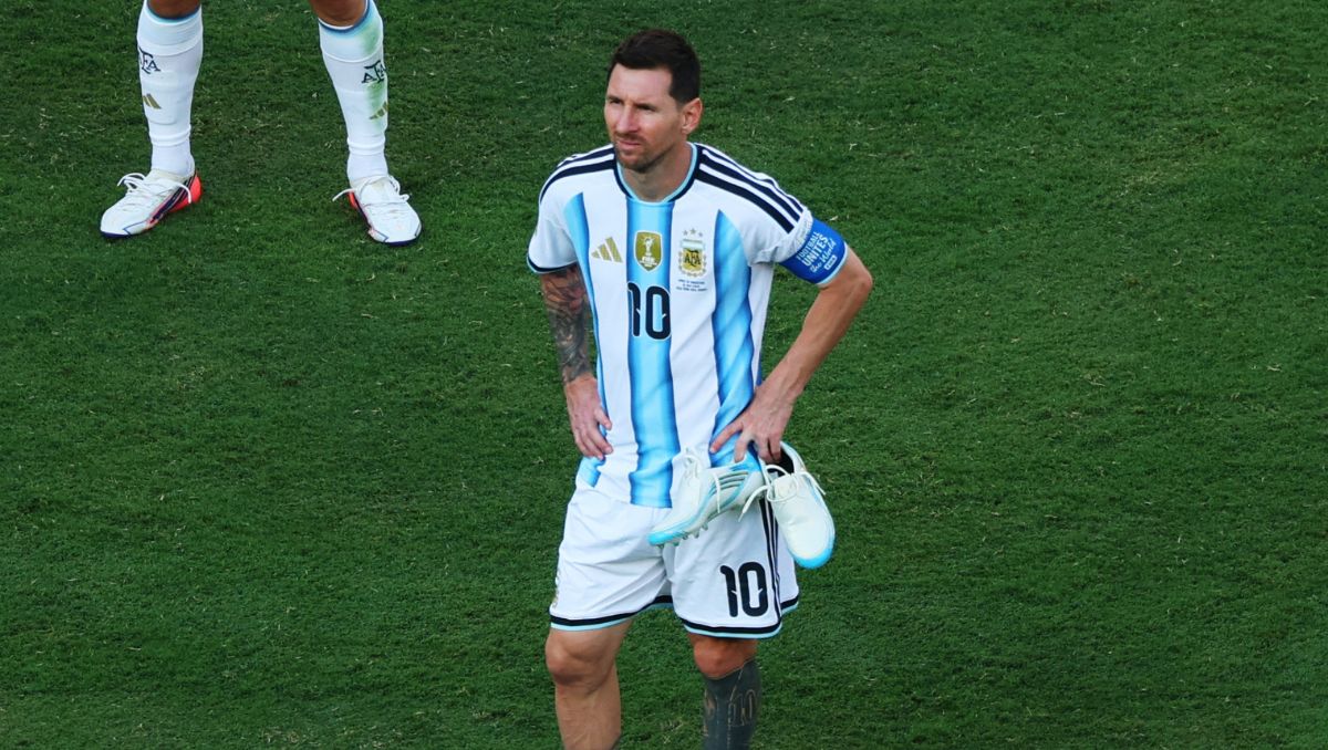 Lionel Messi rompe en llanto tras perder la Final del Mundial 2026 con Argentina (Reuters)