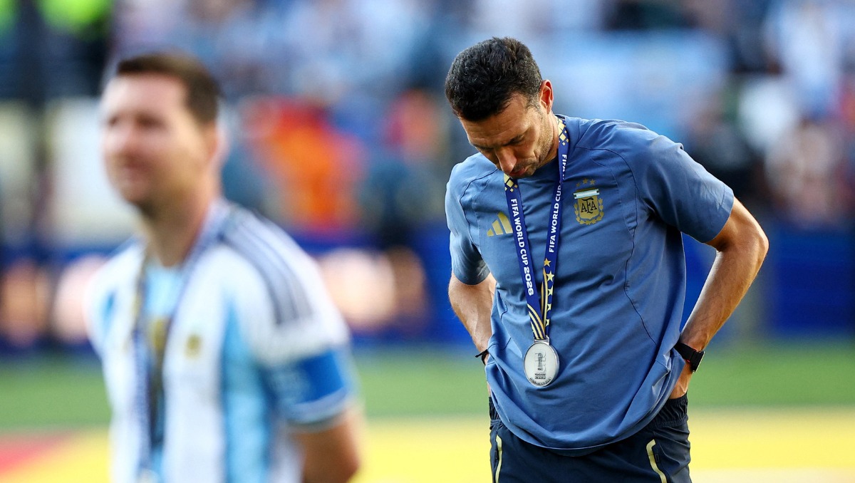 Lionel Scaloni rompe en llanto tras perder la Final del Mundial 2026 (Reuters)
