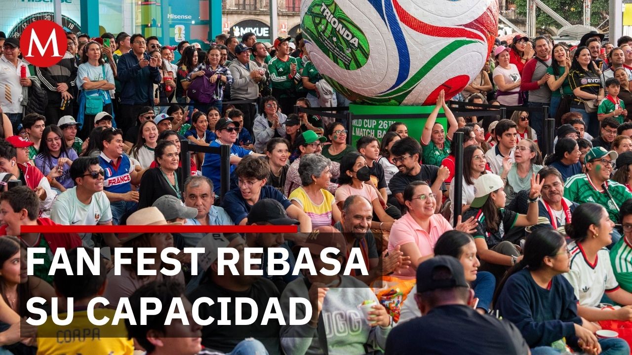 Final del Mundial 2026 llena Fan Fest en México; aficionados quedan fuera