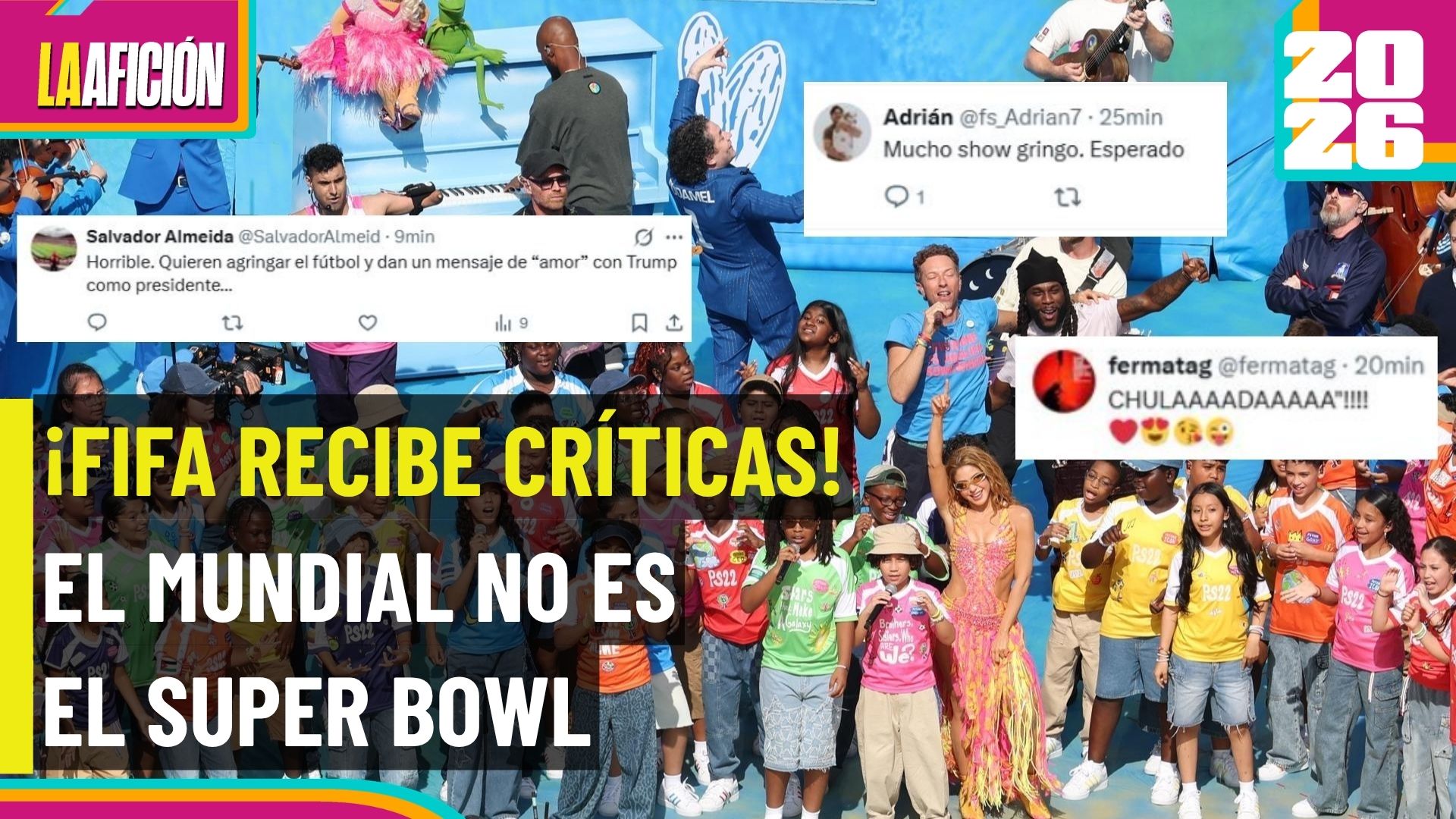 ¡Polémico! El show de medio tiempo del Mundial divide opiniones