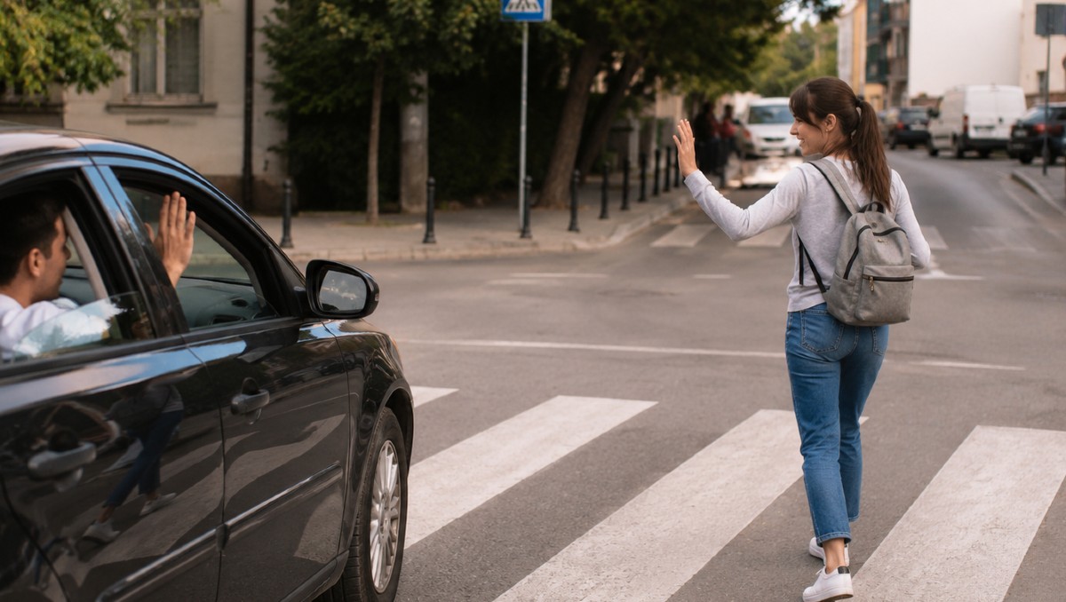 Si agradeces al cruzar la calle, la psicología tiene una explicación para ti | IA DISCOVER
