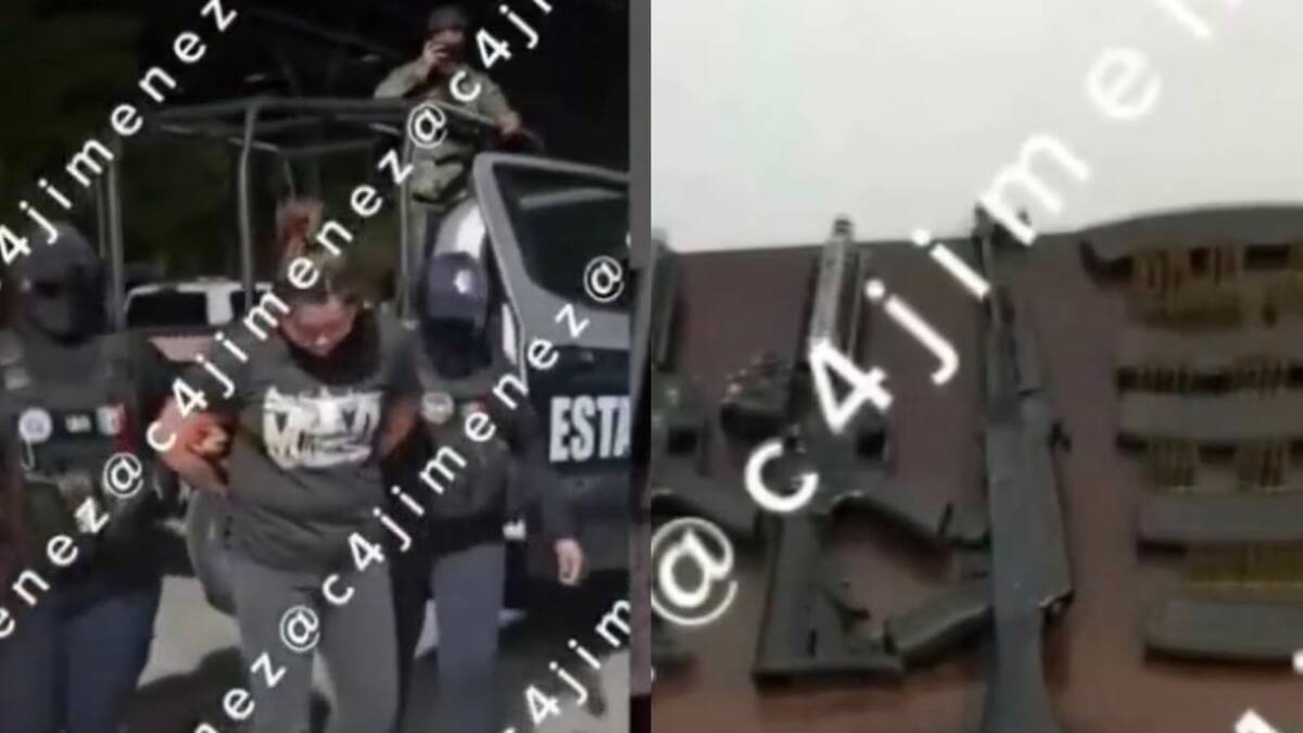 Las autoridades aseguraron varias armas de grueso calibre durante el enfrentamiento.