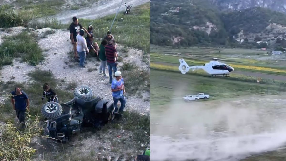 Las autoridades piden extremar precauciones al conducir vehículos todo terreno en la Sierra de Santiago | Especial