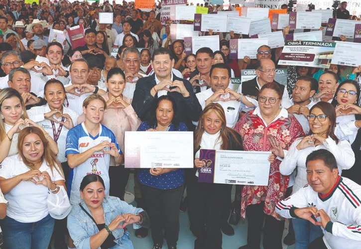 Beneficiarios del programa. Cortesía: Gobierno del estado