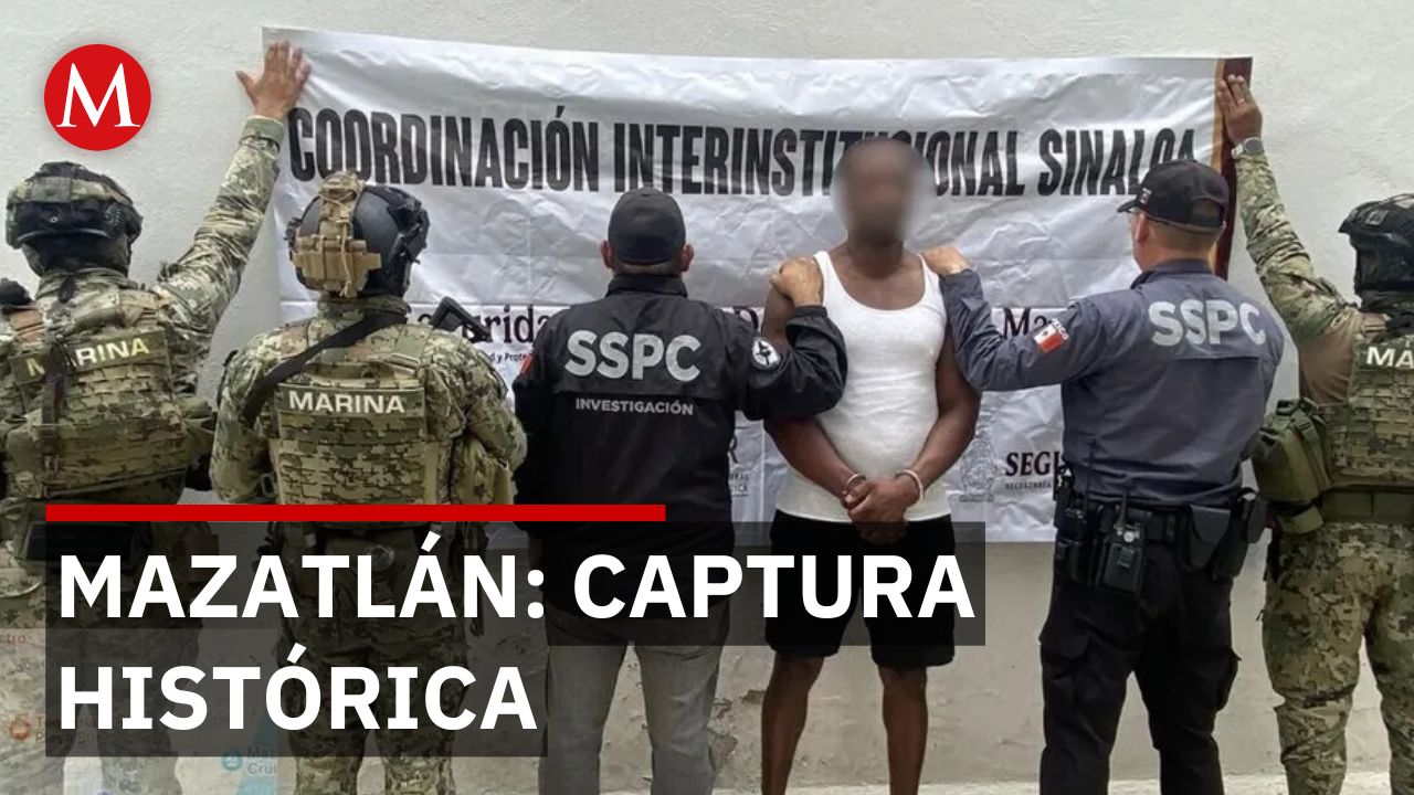 Capturan en Mazatlán a estadunidense buscado en Michigan ligado a facción de 'Los Chapitos'