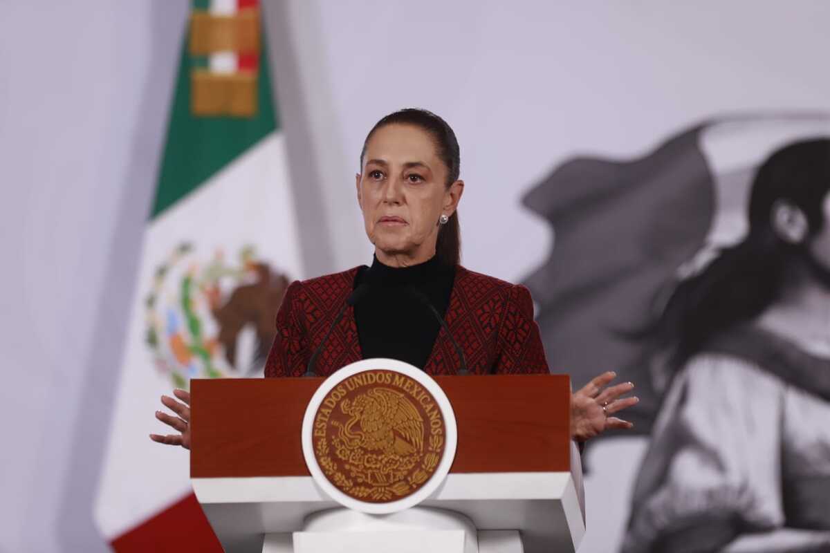 “Eso no quiere decir que dejemos que violen la soberanía", dijo la presidenta sobre la presencia de agentes extranjeros. | Juan Carlos Bautista