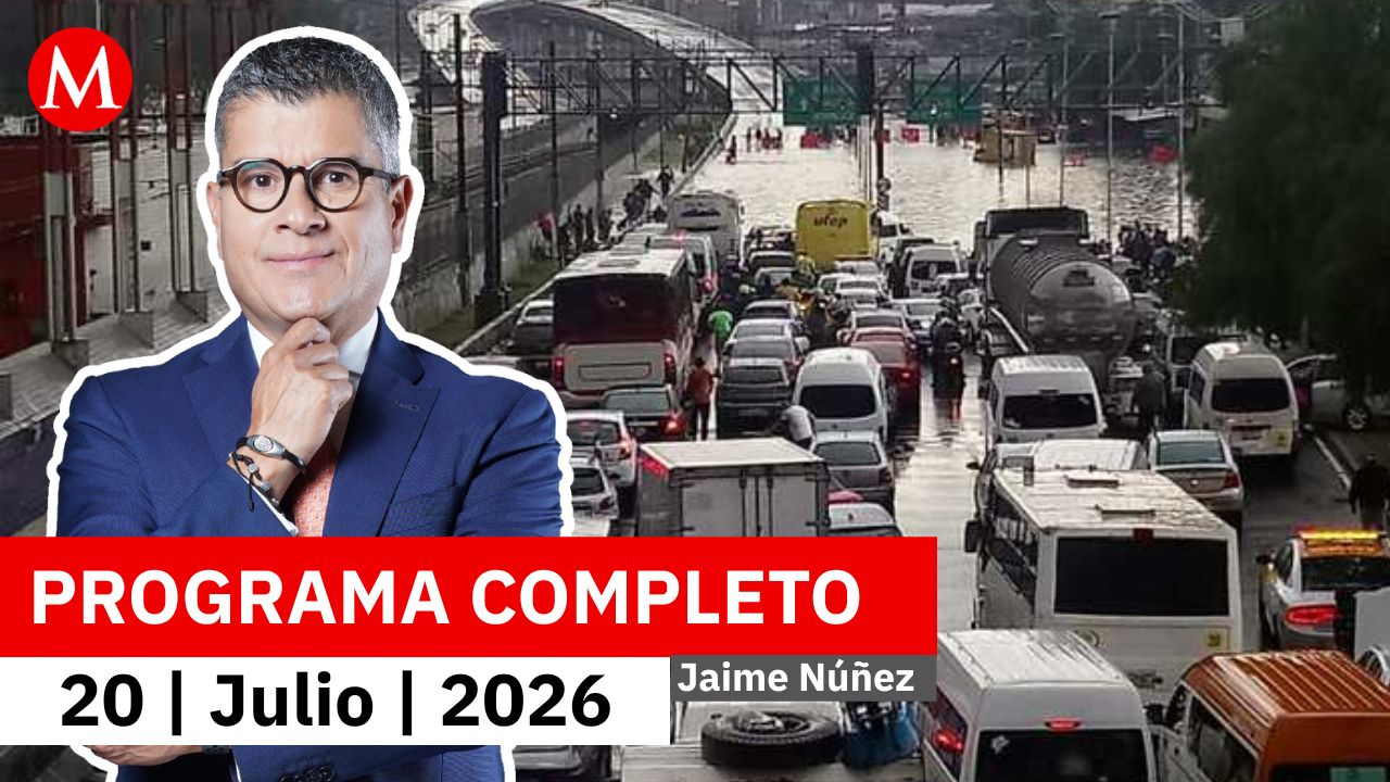 Se inunda la Calzada Zaragoza; provoca caos y cierre vial | Jaime Núñez, 20 de julio de 2026