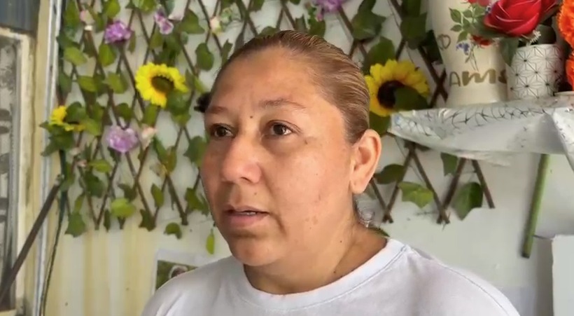 Lisette Ruiz Granados, madre de Noriko Dallana Quezada Ruiz. | Foto: Especial