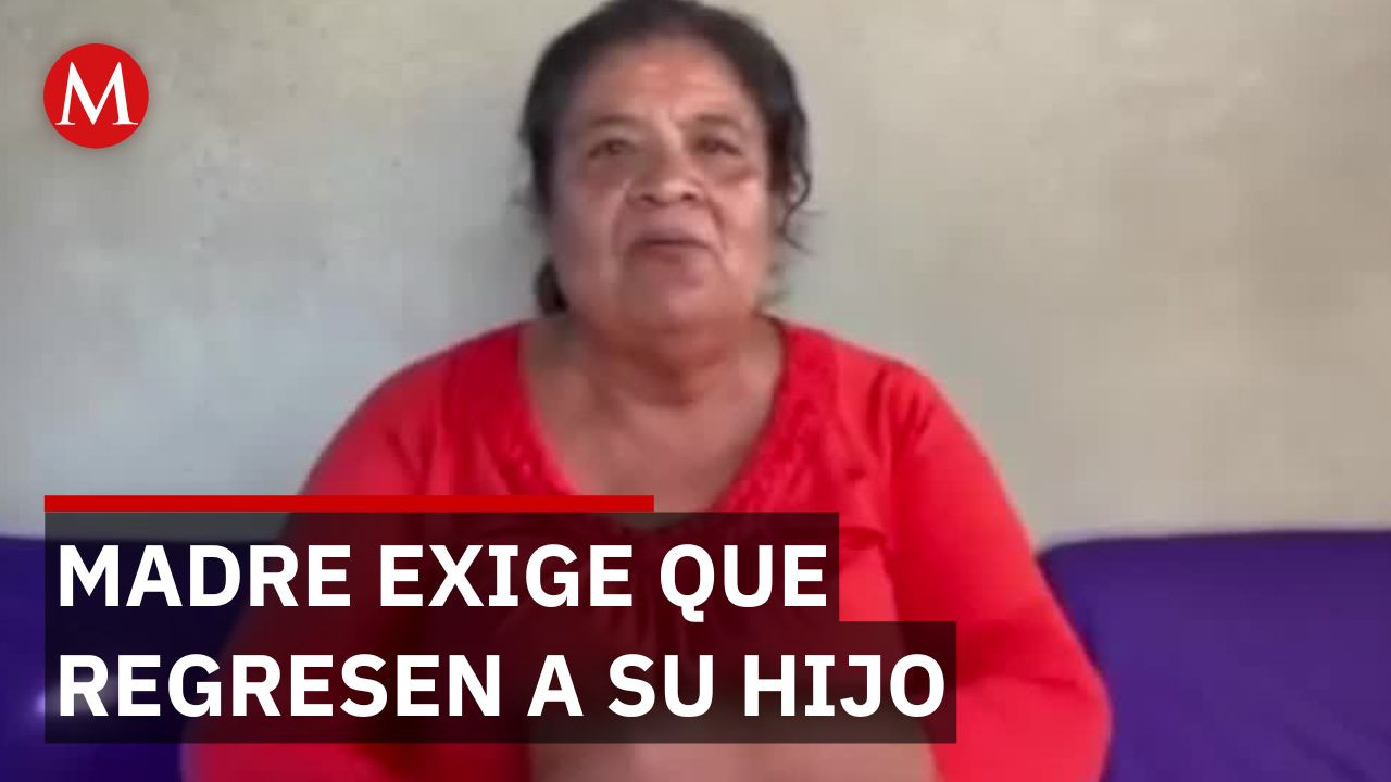Madre exige liberación de su hijo acusado de homicidio; denuncia desaparición en Guerrero