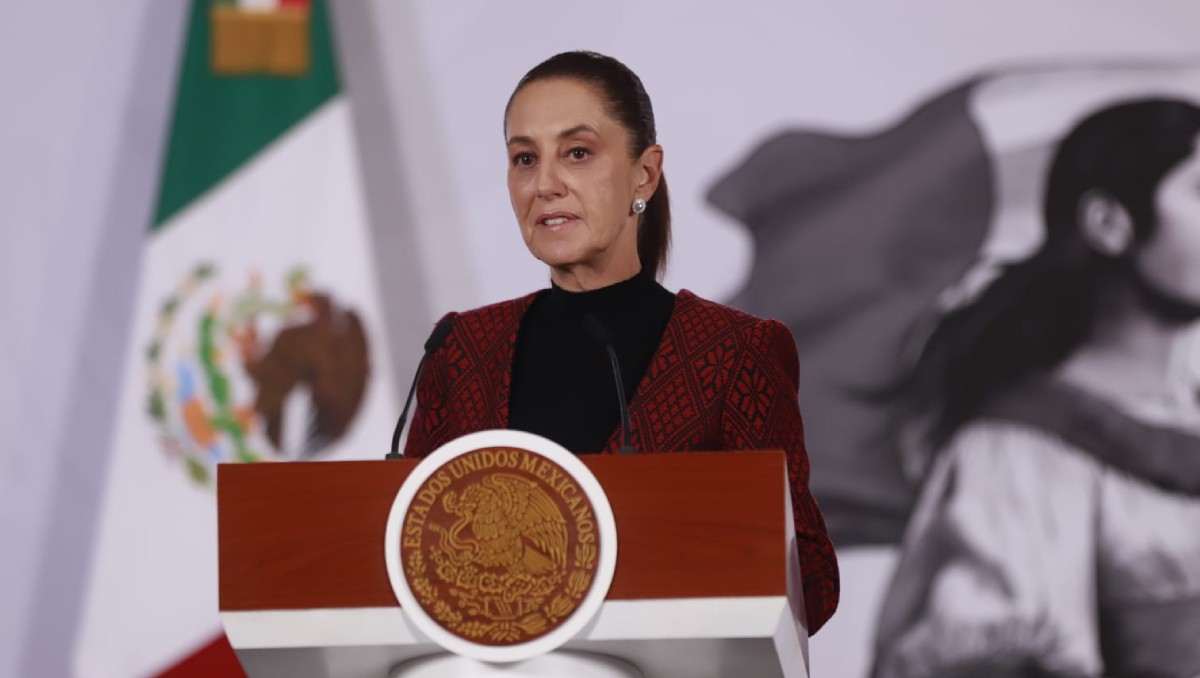 La Presidenta de México habla en su conferencia de prensa de la visita de Jamieson Greer y lo que espera del T-MEC. | Foto: Juan Carlos Bautista
