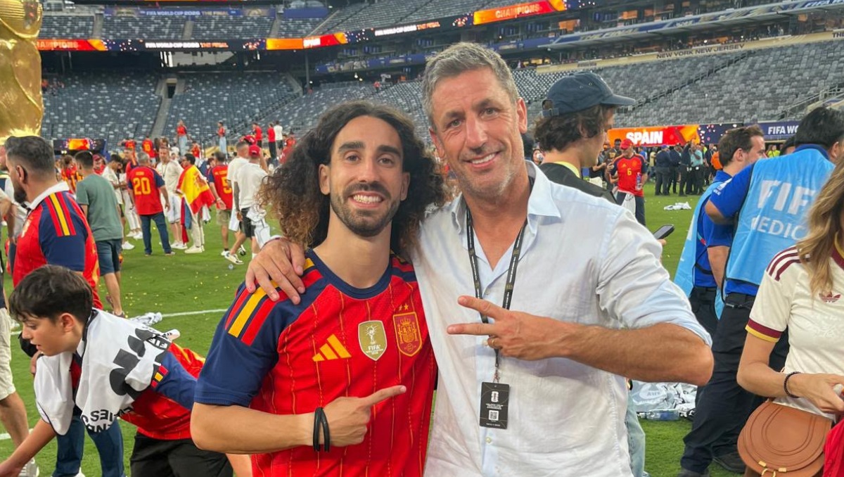 El ritual que Capdevila le pidió que repitiera a Cucurella previo a la Final del Mundial 2026 (X: @capde11)