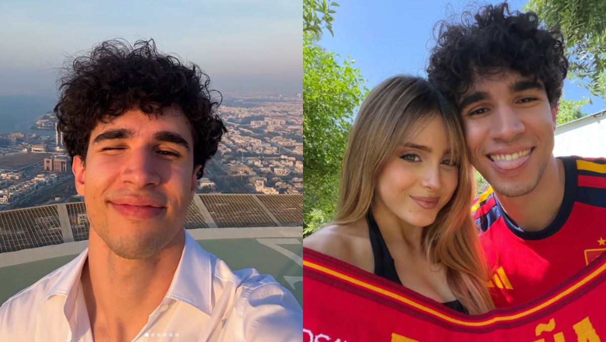 Roro Bueno y su novio Pablo Santos