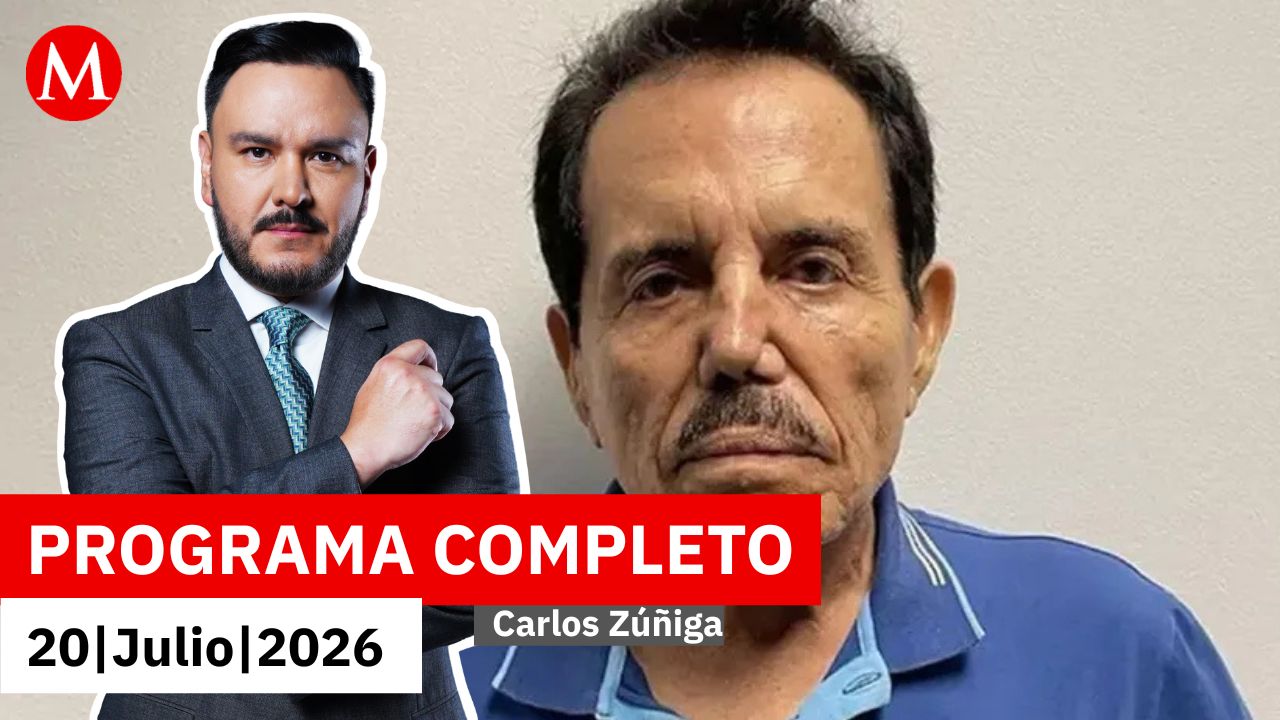Sentencian a prisión de por vida a 'El Mayo' Zambada en EU | Carlos Zúñiga, 20 de julio de 2026