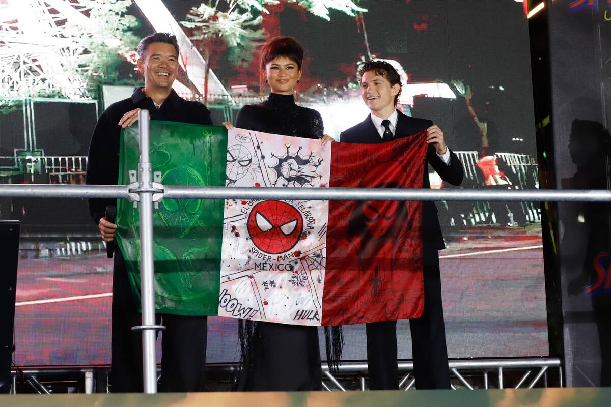 Tom Holland, Zendaya y Destin Daniel Cretton desatan la locura en Parque Aztlán por el estreno de 'Spider-Man: Un nuevo día'. | Ariana Pérez.
