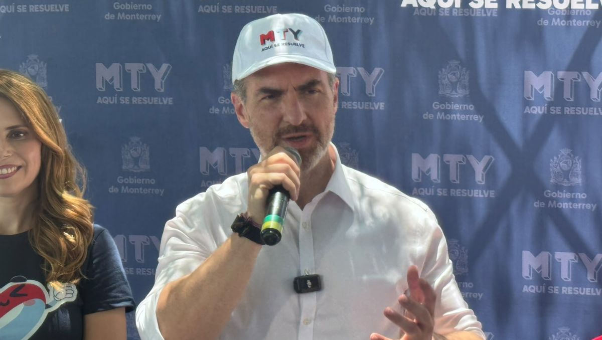 Adrián de la Garza, alcalde de Monterrey. Fabricio Gallegos