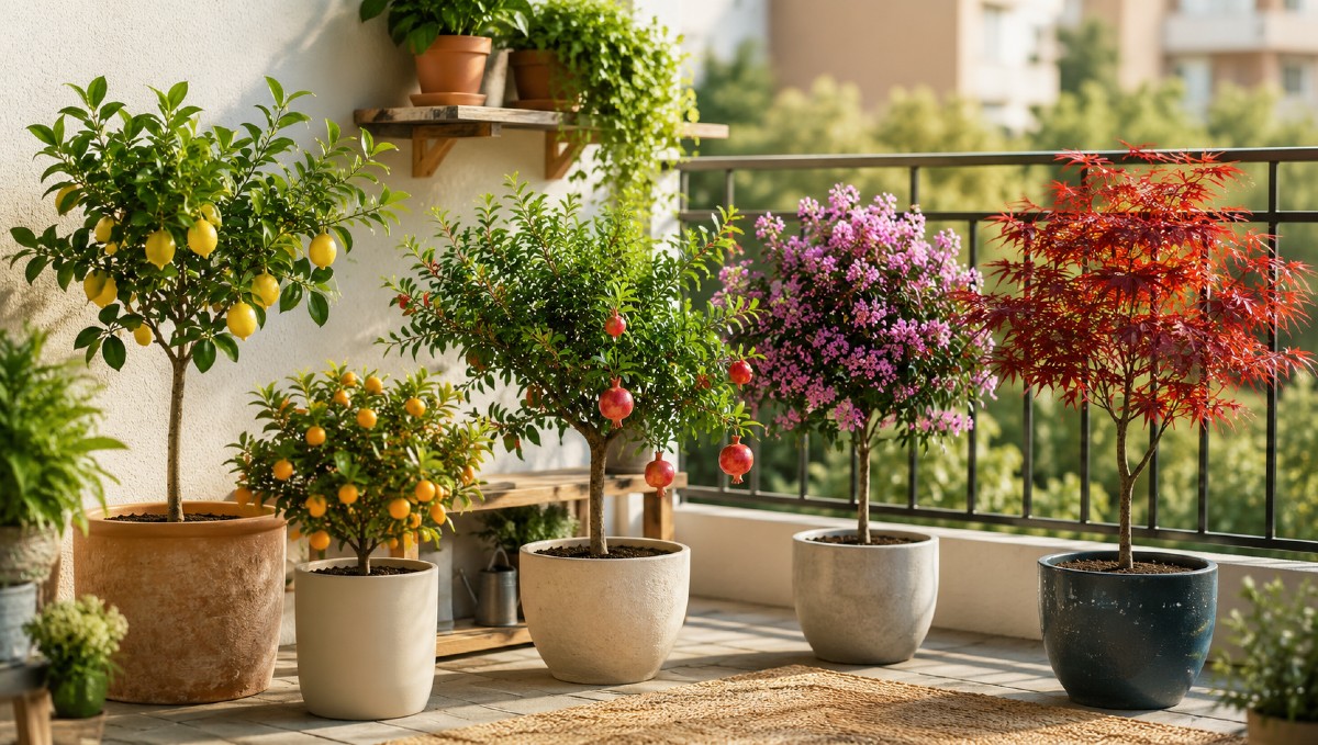7 árboles ideales para jardines pequeños, patios y balcones | IA DISCOVER
