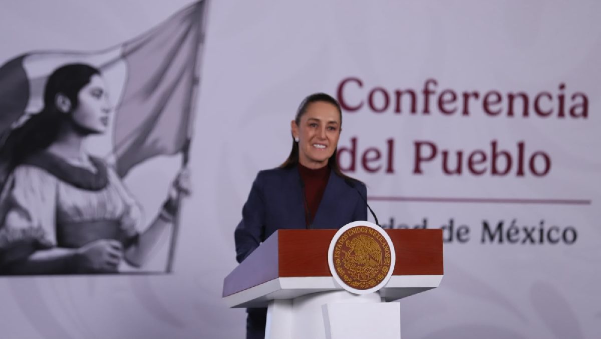 Claudia Sheinbaum en la Mañanera del Pueblo del 21 de julio de 2026. | Foto: Octavio Hoyos